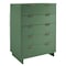 Manhattan Comfort Granville Sage Green 3-Drawer Dresser and 5-Drawer Chest, Set of 2 GRAN023 - alternate 3